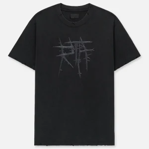 RtA Liam Short Sleeve Thorn Black T-shirt