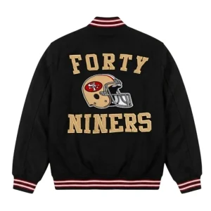 Areena Design <p>Shop the <strong>SF 49ers Throwback Black Varsity Jacket</strong>, a bold varsity-style jacket for classic sport-inspired and streetwear looks. Ideal for casual outfits, layered styling, fan fashion, and statement collections.</p> SF 49ers Throwback Black Varsity Jacket <p>Shop the <strong>SF 49ers Throwback Black Varsity Jacket</strong>, a bold varsity-style jacket for classic sport-inspired and streetwear looks. Ideal for casual outfits, layered styling, fan fashion, and statement collections.</p>