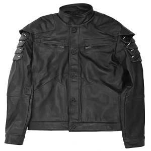 Samurai Wolf School Leather Jacket