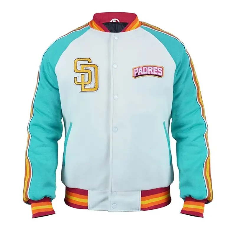San Diego Padres La Catrina City Connect Jacket 1 San Diego Padres La Catrina City Connect Jacket <p>Shop the <strong>San Diego Padres La Catrina City Connect Jacket</strong>, a statement jacket style for casual layering and standout outfits. Ideal for streetwear, seasonal styling, themed looks, and everyday outerwear rotation.</p>