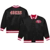 Areena Design <p>Show bold team pride with the San Francisco 49ers 80th Anniversary Red Satin Jacket. Its vibrant commemorative design is perfect for football games, fan collections, and statement streetwear.</p> San Francisco 49ers 80th Anniversary Black Satin Jacket <p>Show bold team pride with the San Francisco 49ers 80th Anniversary Red Satin Jacket. Its vibrant commemorative design is perfect for football games, fan collections, and statement streetwear.</p>