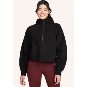 Scuba Oversized Half Zip Hoodie Women's