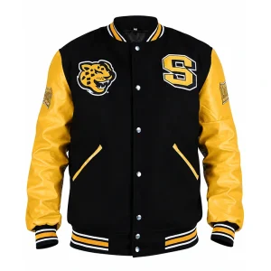 Southern University Black and Gold Varsity Jacket