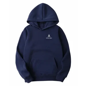 Stegaro Hope Navy Blue Hoodie