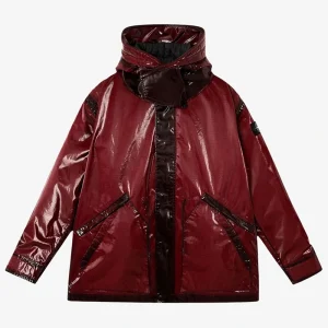 Stone Island Prismatic-Effect Hooded Coat