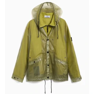 Stone Island Translucent Cover Detachable Rain Jacket
