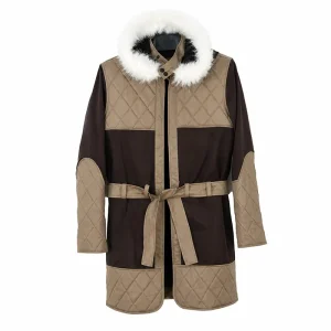 Sung Jinwoo Brown Shearling Coat