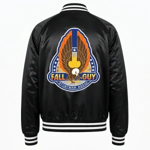 Areena Design <p>Shop the <strong>The Fall Guy Black Varsity Jacket</strong>, a bold varsity-style jacket for classic sport-inspired and streetwear looks. Ideal for casual outfits, layered styling, fan fashion, and statement collections.</p> The Fall Guy Black Varsity Jacket <p>Shop the <strong>The Fall Guy Black Varsity Jacket</strong>, a bold varsity-style jacket for classic sport-inspired and streetwear looks. Ideal for casual outfits, layered styling, fan fashion, and statement collections.</p>