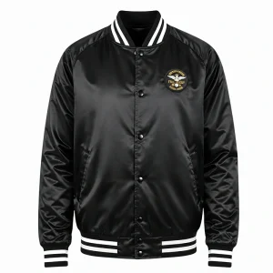 The Fall Guy Black Varsity Jacket