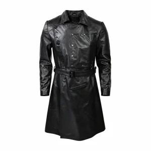 The Grand Budapest Hotel Willem Dafoe Leather Coat