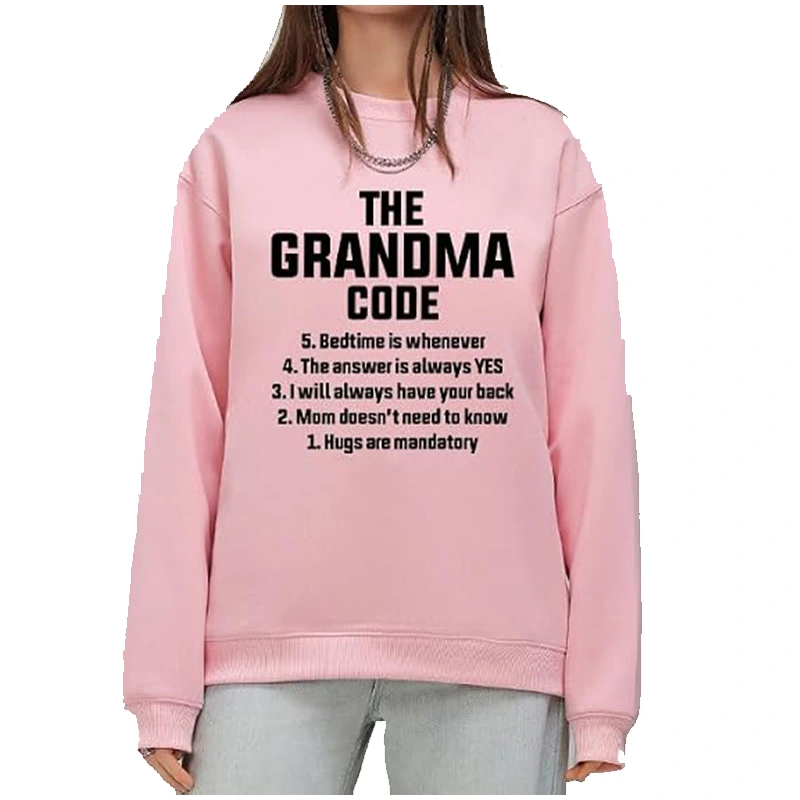 The Grandma Code Sweatshirt Gigi Long Sleeve Sweatshirt 1 The Grandma Code Sweatshirt Gigi Long Sleeve Sweatshirt <p>Shop the <strong>The Grandma Code Sweatshirt Gigi Long Sleeve Sweatshirt</strong>, a stylish sweatshirt featuring playful statement style. Designed with an easy crew-style look with comfortable everyday appeal, it is a great choice for casual outfits, layering, gifting, travel, and everyday streetwear. Pair it with your favorite casual essentials for an effortless, trend-ready look.</p>