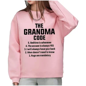 The Grandma Code Sweatshirt Gigi Long Sleeve Sweatshirt