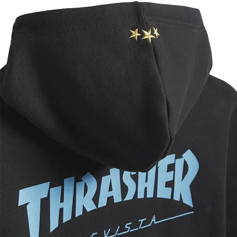 Thrasher Argentina Black Hoodie Thrasher Argentina Black Hoodie <div class="product-short-description"><h2>Thrasher Argentina Black Hoodie</h2><p>Shop the Thrasher Argentina Black Hoodie, a versatile hoodie inspired by team-inspired detailing and classic fanwear style. It features a bold black finish. Its recognizable design makes it a strong choice for everyday layering, events, cosplay, or adding character to a streetwear collection.</p></div>
