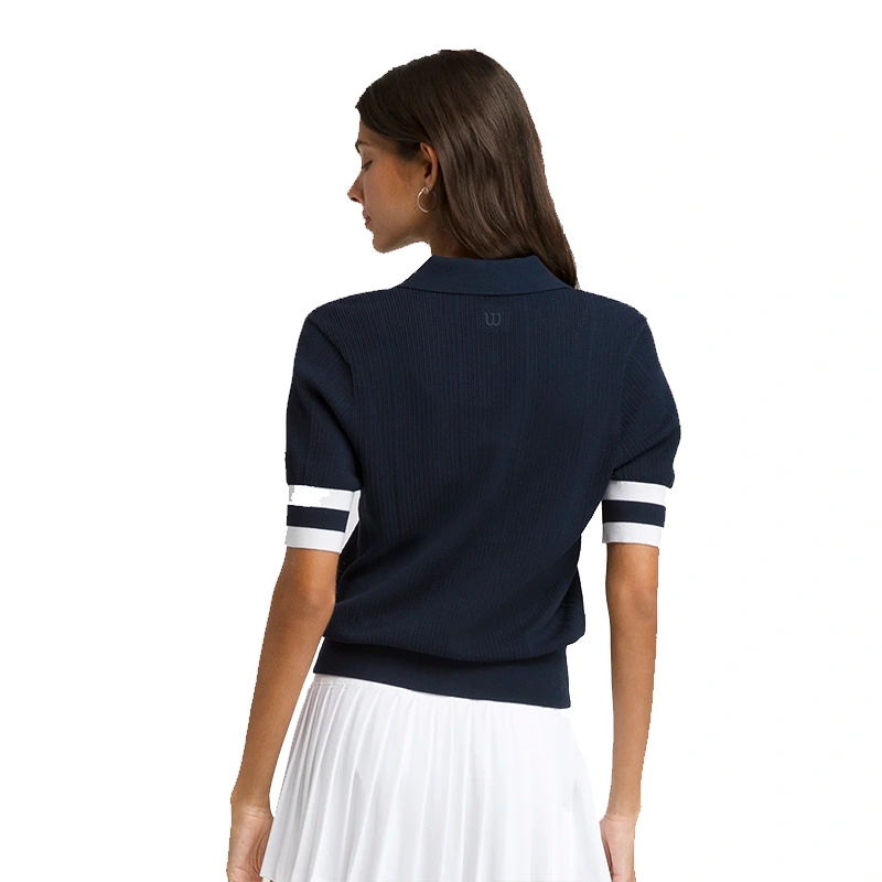 Wilson Women's Essex Polo 5 Wilson Women's Essex Polo <p>Upgrade your course-ready wardrobe with the <strong>Wilson Women's Essex Polo</strong>, a smart casual polo for golf rounds, relaxed weekends, travel, and polished everyday outfits.</p>