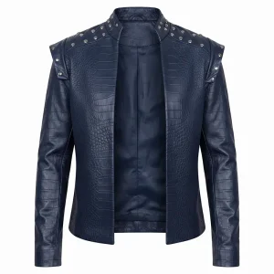 Witcher Geralt Leather Studded Jacket