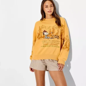 Areena Design <p>Shop the <strong>Women's Crewneck Snoopy Wilderness Graphic Pullover Sweatshirt</strong>, a stylish sweatshirt featuring eye-catching graphic appeal. Designed with an easy crew-style look with comfortable everyday appeal, it is a great choice for casual outfits, layering, gifting, travel, and everyday streetwear. Pair it with your favorite casual essentials for an effortless, trend-ready look.</p> Women's Crewneck Snoopy Wilderness Graphic Pullover Sweatshirt <p>Shop the <strong>Women's Crewneck Snoopy Wilderness Graphic Pullover Sweatshirt</strong>, a stylish sweatshirt featuring eye-catching graphic appeal. Designed with an easy crew-style look with comfortable everyday appeal, it is a great choice for casual outfits, layering, gifting, travel, and everyday streetwear. Pair it with your favorite casual essentials for an effortless, trend-ready look.</p>