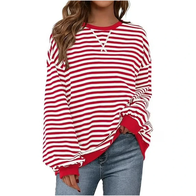 Womens Prettygarden Striped Oversized Sweatshirt 1 Womens Prettygarden Striped Oversized Sweatshirt <p>Shop the <strong>Womens Prettygarden Striped Oversized Sweatshirt</strong>, a stylish sweatshirt featuring standout pattern detailing. Designed with an easy crew-style look with comfortable everyday appeal, it is a great choice for casual outfits, layering, gifting, travel, and everyday streetwear. Pair it with your favorite casual essentials for an effortless, trend-ready look.</p>