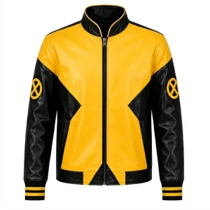 X Men Mutant Leather Cosplay Jacket