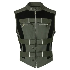 Yelena Belova Green Cotton Vest