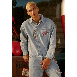 Areena Design <p>Shop the <strong>YoungLA x Looney Tunes Denim Shirt</strong>, a distinctive shirt style for casual, streetwear, and layered outfits. Ideal for everyday styling, relaxed looks, statement fashion, and versatile wardrobe rotation.</p> YoungLA x Looney Tunes Denim Shirt <p>Shop the <strong>YoungLA x Looney Tunes Denim Shirt</strong>, a distinctive shirt style for casual, streetwear, and layered outfits. Ideal for everyday styling, relaxed looks, statement fashion, and versatile wardrobe rotation.</p>