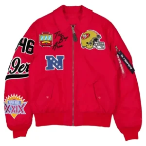 Areena Design <p>Upgrade your wardrobe with the <strong>49ers New Era x Alpha Industries MA-1 Bomber Jacket</strong>, a stylish jacket designed for fans of standout streetwear and modern outerwear. Featuring classic bomber-style construction, a comfortable fit, and distinctive detailing, this piece is ideal for casual wear, collections, and everyday styling. Buy this premium jacket online in the USA.</p> 49ers New Era x Alpha Industries MA-1 Bomber Jacket <p>Upgrade your wardrobe with the <strong>49ers New Era x Alpha Industries MA-1 Bomber Jacket</strong>, a stylish jacket designed for fans of standout streetwear and modern outerwear. Featuring classic bomber-style construction, a comfortable fit, and distinctive detailing, this piece is ideal for casual wear, collections, and everyday styling. Buy this premium jacket online in the USA.</p>