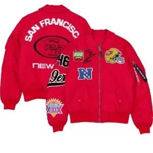 49ers New Era x Alpha Industries MA-1 Bomber Jacket