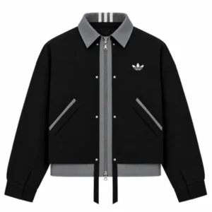 Adidas 3S Deluxe W Black Jacket