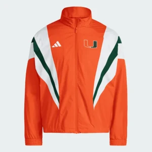 Adidas Miami Hurricanes 2001 National Championship Track Jacket