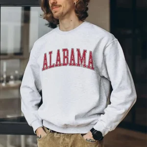 Areena Design <p>Show your Alabama-inspired style with the <strong>Alabama Sweatshirt</strong>, a comfortable layer made for casual outfits, game-day looks, and everyday wear. Its classic sweatshirt silhouette pairs easily with jeans, leggings, joggers, or shorts. A versatile choice for fans, students, alumni-inspired outfits, and relaxed weekends.</p> Alabama Sweatshirt <p>Show your Alabama-inspired style with the <strong>Alabama Sweatshirt</strong>, a comfortable layer made for casual outfits, game-day looks, and everyday wear. Its classic sweatshirt silhouette pairs easily with jeans, leggings, joggers, or shorts. A versatile choice for fans, students, alumni-inspired outfits, and relaxed weekends.</p>