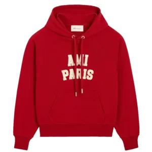 Ami Paris Embroidery Hoodie