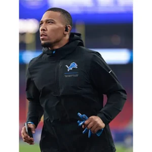 Areena Design <p>Upgrade your streetwear and fanwear rotation with the <strong>Amon-Ra St. Brown 2026 Lions Sideline Anorak Jacket</strong>, a sideline-inspired anorak jacket designed for a bold, modern look and easy everyday styling.</p><ul><li>Distinctive Amon-Ra St. Brown 2026 Lions Sideline Anorak Jacket inspired design</li><li>Versatile choice for casual wear, game day, events, or street style</li><li>Ideal for fans and collectors looking for standout apparel</li></ul> Amon-Ra St. Brown 2026 Lions Sideline Black Anorak Jacket