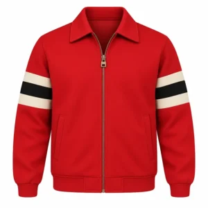 Andrew Garfield Red Track Jacket