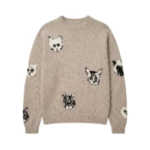 Beef S02 Josh Crane-Martin Cat Print Sweater