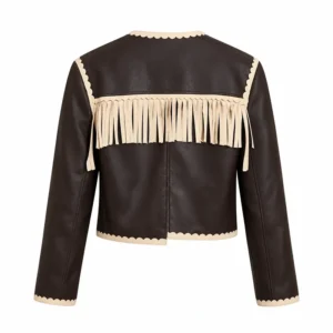 Areena Design <p>Elevate your wardrobe with the <strong>Brilliant Minds Fringe Leather Jacket</strong>, a standout jacket designed for fans of modern streetwear and statement fashion. Featuring leather-inspired outerwear styling and statement fringe detailing, it offers a versatile look for casual outfits, game-day style, concerts, and everyday wear. Shop the Brilliant Minds Fringe Leather Jacket online in the USA for a bold, trend-focused addition to your collection.</p> Brilliant Minds Fringe Leather Jacket <p>Elevate your wardrobe with the <strong>Brilliant Minds Fringe Leather Jacket</strong>, a standout jacket designed for fans of modern streetwear and statement fashion. Featuring leather-inspired outerwear styling and statement fringe detailing, it offers a versatile look for casual outfits, game-day style, concerts, and everyday wear. Shop the Brilliant Minds Fringe Leather Jacket online in the USA for a bold, trend-focused addition to your collection.</p>
