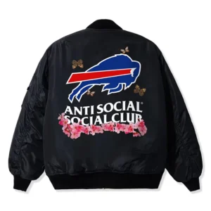 Areena Design <p>Elevate your outerwear collection with the <strong>Buffalo Bills AntiSocialSocialClub x NFL MA-1 Full-Zip Blossom Bomber Jacket</strong>. This MA-1 inspired bomber combines recognizable team style with a bold streetwear influence for Buffalo Bills fans. Its versatile profile works for game days, casual layering, urban outfits, and seasonal wear. A strong choice for shoppers looking for a distinctive sports-inspired bomber jacket online.</p> Buffalo Bills AntiSocialSocialClub x NFL MA-1 Full-Zip Blossom Bomber Jacket <p>Elevate your outerwear collection with the <strong>Buffalo Bills AntiSocialSocialClub x NFL MA-1 Full-Zip Blossom Bomber Jacket</strong>. This MA-1 inspired bomber combines recognizable team style with a bold streetwear influence for Buffalo Bills fans. Its versatile profile works for game days, casual layering, urban outfits, and seasonal wear. A strong choice for shoppers looking for a distinctive sports-inspired bomber jacket online.</p>