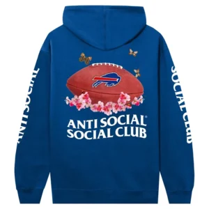 Areena Design <p>Showcase modern sports streetwear with the <strong>Buffalo Bills AntiSocialSocialClub x NFL Royal Impact Blossom Hoodie</strong> in a royal colorway. This statement hoodie blends team-inspired identity with a bold collaborative aesthetic for Buffalo Bills fans. Ideal for game-day layering, casual outfits, travel, and everyday wear, it offers an easy way to bring fan style into your rotation. Shop this stylish hoodie online for a standout look.</p> Buffalo Bills AntiSocialSocialClub x NFL Royal Impact Blossom Hoodie <p>Showcase modern sports streetwear with the <strong>Buffalo Bills AntiSocialSocialClub x NFL Royal Impact Blossom Hoodie</strong> in a royal colorway. This statement hoodie blends team-inspired identity with a bold collaborative aesthetic for Buffalo Bills fans. Ideal for game-day layering, casual outfits, travel, and everyday wear, it offers an easy way to bring fan style into your rotation. Shop this stylish hoodie online for a standout look.</p>