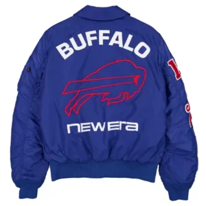 Areena Design <p>Elevate your outerwear collection with the <strong>Buffalo Bills New Era x Alpha Industries Royal MA-1 Bomber Jacket</strong> in a royal colorway. This MA-1 inspired bomber combines recognizable team style with a bold streetwear influence for Buffalo Bills fans. Its versatile profile works for game days, casual layering, urban outfits, and seasonal wear. A strong choice for shoppers looking for a distinctive sports-inspired bomber jacket online.</p> Buffalo Bills New Era x Alpha Industries Royal MA-1 Bomber Jacket <p>Elevate your outerwear collection with the <strong>Buffalo Bills New Era x Alpha Industries Royal MA-1 Bomber Jacket</strong> in a royal colorway. This MA-1 inspired bomber combines recognizable team style with a bold streetwear influence for Buffalo Bills fans. Its versatile profile works for game days, casual layering, urban outfits, and seasonal wear. A strong choice for shoppers looking for a distinctive sports-inspired bomber jacket online.</p>