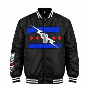 CM Punk Chicago Made Bomber Jacket
