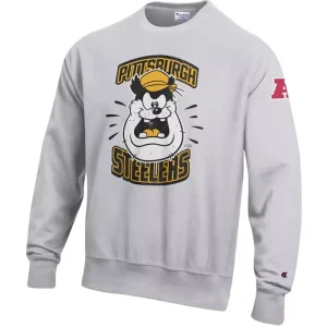 Champion NFL x Disney Pete Pittsburgh Steelers Pullover Sweatshirt
