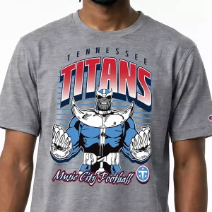 Areena Design <p>Shop the <strong>Champion NFL x Disney Thanos Tennessee Titans T-shirt</strong>, a standout T-shirt style for casual wear and street-inspired outfits. Ideal for everyday styling, layered looks, fan fashion, and statement wardrobes.</p> Champion NFL x Disney Thanos Tennessee Titans T-shirt <p>Shop the <strong>Champion NFL x Disney Thanos Tennessee Titans T-shirt</strong>, a standout T-shirt style for casual wear and street-inspired outfits. Ideal for everyday styling, layered looks, fan fashion, and statement wardrobes.</p>