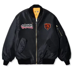 Areena Design <p>Elevate your outerwear collection with the <strong>Chicago Bears AntiSocialSocialClub x NFL MA-1 Full-Zip Blossom Bomber Jacket</strong>. This MA-1 inspired bomber combines recognizable team style with a bold streetwear influence for Chicago Bears fans. Its versatile profile works for game days, casual layering, urban outfits, and seasonal wear. A strong choice for shoppers looking for a distinctive sports-inspired bomber jacket online.</p> Chicago Bears AntiSocialSocialClub x NFL MA-1 Full-Zip Blossom Bomber Jacket <p>Elevate your outerwear collection with the <strong>Chicago Bears AntiSocialSocialClub x NFL MA-1 Full-Zip Blossom Bomber Jacket</strong>. This MA-1 inspired bomber combines recognizable team style with a bold streetwear influence for Chicago Bears fans. Its versatile profile works for game days, casual layering, urban outfits, and seasonal wear. A strong choice for shoppers looking for a distinctive sports-inspired bomber jacket online.</p>