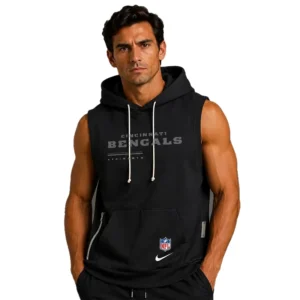 Areena Design <p>Upgrade your streetwear and fanwear rotation with the <strong>Cincinnati Bengals 2026 Sideline Sleeveless Hoodie</strong>, a sideline-inspired sleeveless hoodie designed for a bold, modern look and easy everyday styling.</p><ul><li>Distinctive Cincinnati Bengals 2026 Sideline Sleeveless Hoodie inspired design</li><li>Versatile choice for casual wear, game day, events, or street style</li><li>Ideal for fans and collectors looking for standout apparel</li></ul> Cincinnati Bengals 2026 Sideline Sleeveless Hoodie <p>Upgrade your streetwear and fanwear rotation with the <strong>Cincinnati Bengals 2026 Sideline Sleeveless Hoodie</strong>, a sideline-inspired sleeveless hoodie designed for a bold, modern look and easy everyday styling.</p><ul><li>Distinctive Cincinnati Bengals 2026 Sideline Sleeveless Hoodie inspired design</li><li>Versatile choice for casual wear, game day, events, or street style</li><li>Ideal for fans and collectors looking for standout apparel</li></ul>