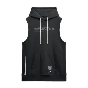 Cincinnati Bengals 2026 Zac Taylor Sideline Sleeveless Hoodie
