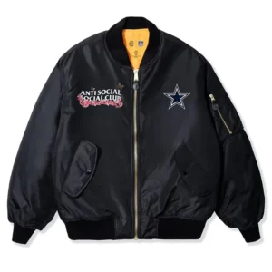 Areena Design <p>Elevate your outerwear collection with the <strong>Dallas Cowboys AntiSocialSocialClub x NFL MA-1 Full-Zip Blossom Bomber Jacket</strong>. This MA-1 inspired bomber combines recognizable team style with a bold streetwear influence for Dallas Cowboys fans. Its versatile profile works for game days, casual layering, urban outfits, and seasonal wear. A strong choice for shoppers looking for a distinctive sports-inspired bomber jacket online.</p> Dallas Cowboys AntiSocialSocialClub x NFL MA-1 Full-Zip Blossom Bomber Jacket <p>Elevate your outerwear collection with the <strong>Dallas Cowboys AntiSocialSocialClub x NFL MA-1 Full-Zip Blossom Bomber Jacket</strong>. This MA-1 inspired bomber combines recognizable team style with a bold streetwear influence for Dallas Cowboys fans. Its versatile profile works for game days, casual layering, urban outfits, and seasonal wear. A strong choice for shoppers looking for a distinctive sports-inspired bomber jacket online.</p>