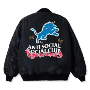 Areena Design <p>Elevate your outerwear collection with the <strong>Detroit Lions AntiSocialSocialClub x NFL MA-1 Full-Zip Blossom Bomber Jacket</strong>. This MA-1 inspired bomber combines recognizable team style with a bold streetwear influence for Detroit Lions fans. Its versatile profile works for game days, casual layering, urban outfits, and seasonal wear. A strong choice for shoppers looking for a distinctive sports-inspired bomber jacket online.</p> Detroit Lions AntiSocialSocialClub x NFL MA-1 Full-Zip Blossom Bomber Jacket <p>Elevate your outerwear collection with the <strong>Detroit Lions AntiSocialSocialClub x NFL MA-1 Full-Zip Blossom Bomber Jacket</strong>. This MA-1 inspired bomber combines recognizable team style with a bold streetwear influence for Detroit Lions fans. Its versatile profile works for game days, casual layering, urban outfits, and seasonal wear. A strong choice for shoppers looking for a distinctive sports-inspired bomber jacket online.</p>