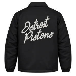 Areena Design <p>Elevate your wardrobe with the <strong>Detroit Pistons Black Coaches Jacket</strong>, a standout jacket designed for fans of modern streetwear and statement fashion. Featuring distinctive statement styling, it offers a versatile look for casual outfits, game-day style, concerts, and everyday wear. Shop the Detroit Pistons Black Coaches Jacket online in the USA for a bold, trend-focused addition to your collection.</p> Detroit Pistons Black Coaches Jacket <p>Elevate your wardrobe with the <strong>Detroit Pistons Black Coaches Jacket</strong>, a standout jacket designed for fans of modern streetwear and statement fashion. Featuring distinctive statement styling, it offers a versatile look for casual outfits, game-day style, concerts, and everyday wear. Shop the Detroit Pistons Black Coaches Jacket online in the USA for a bold, trend-focused addition to your collection.</p>
