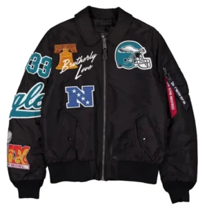 Areena Design <p>Upgrade your wardrobe with the <strong>Eagles New Era x Alpha Industries MA-1 Bomber Jacket 2026</strong>, a stylish jacket designed for fans of standout streetwear and modern outerwear. Featuring classic bomber-style construction, a comfortable fit, and distinctive detailing, this piece is ideal for casual wear, collections, and everyday styling. Buy this premium jacket online in the USA.</p> Eagles New Era x Alpha Industries MA-1 Bomber Jacket 2026 <p>Upgrade your wardrobe with the <strong>Eagles New Era x Alpha Industries MA-1 Bomber Jacket 2026</strong>, a stylish jacket designed for fans of standout streetwear and modern outerwear. Featuring classic bomber-style construction, a comfortable fit, and distinctive detailing, this piece is ideal for casual wear, collections, and everyday styling. Buy this premium jacket online in the USA.</p>