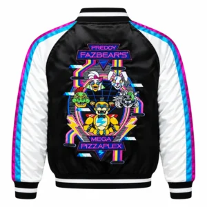 Areena Design <p>Elevate your wardrobe with the <strong>FNAF Varsity Bomber Multicolor Jacket</strong>, a standout jacket designed for fans of modern streetwear and statement fashion. Featuring varsity-inspired details and iconic bomber silhouette, it offers a versatile look for casual outfits, game-day style, concerts, and everyday wear. Shop the FNAF Varsity Bomber Multicolor Jacket online in the USA for a bold, trend-focused addition to your collection.</p> FNAF Varsity Bomber Multicolor Jacket <p>Elevate your wardrobe with the <strong>FNAF Varsity Bomber Multicolor Jacket</strong>, a standout jacket designed for fans of modern streetwear and statement fashion. Featuring varsity-inspired details and iconic bomber silhouette, it offers a versatile look for casual outfits, game-day style, concerts, and everyday wear. Shop the FNAF Varsity Bomber Multicolor Jacket online in the USA for a bold, trend-focused addition to your collection.</p>