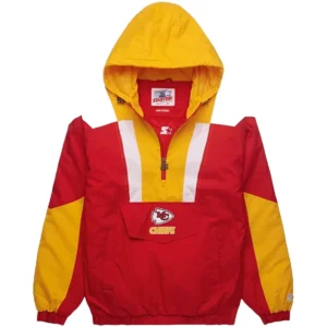 HOMAGE X Starter Chiefs Half Zip Pullover Jacket