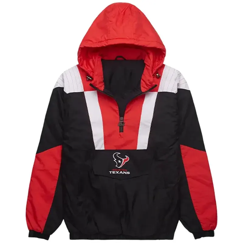 HOMAGE X Starter Texans Pullover Jacket HOMAGE X Starter Texans Pullover Jacket <p>Upgrade your wardrobe with the <strong>HOMAGE X Starter Texans Pullover Jacket</strong>, a stylish jacket designed for fans of standout streetwear and modern outerwear. Featuring durable everyday construction, a comfortable fit, and distinctive detailing, this piece is ideal for casual wear, collections, and everyday styling. Buy this premium jacket online in the USA.</p>
